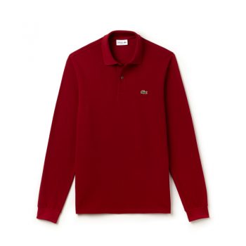 Мужское поло Lacoste L.12.21 Classic Fit с длинным рукавом