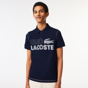 Мужское поло Lacoste из органического хлопка