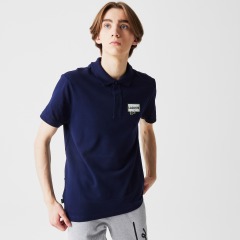 Мужское поло Lacoste Heritage  Regular Fit