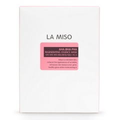 LA MISO Ампульная обновляющая маска с кислотами Regenereting Essence Mask, 28 г (LA MISO, Уход)