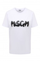 Хлопковая футболка MSGM