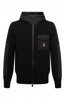 Шерстяной кардиган Moncler Grenoble