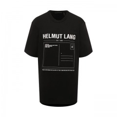 Хлопковая футболка Helmut Lang