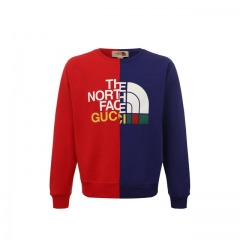 Хлопковый свитшот The North Face x Gucci Gucci