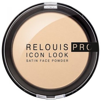 RELOUIS Пудра компактная для лица ICON LOOK SATIN FACE POWDER