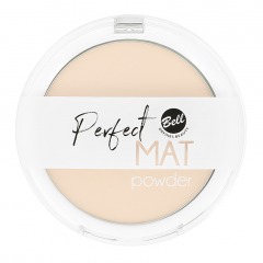 BELL Пудра компактная для лица PERFECT MAT POWDER фиксирующая, матирующая