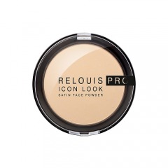 RELOUIS Пудра компактная PRO IconLookSatinFacePowder