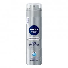 NIVEA Гель для бритья Серебряная защита