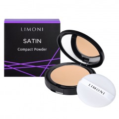 LIMONI Пудра компактная для лица Satin